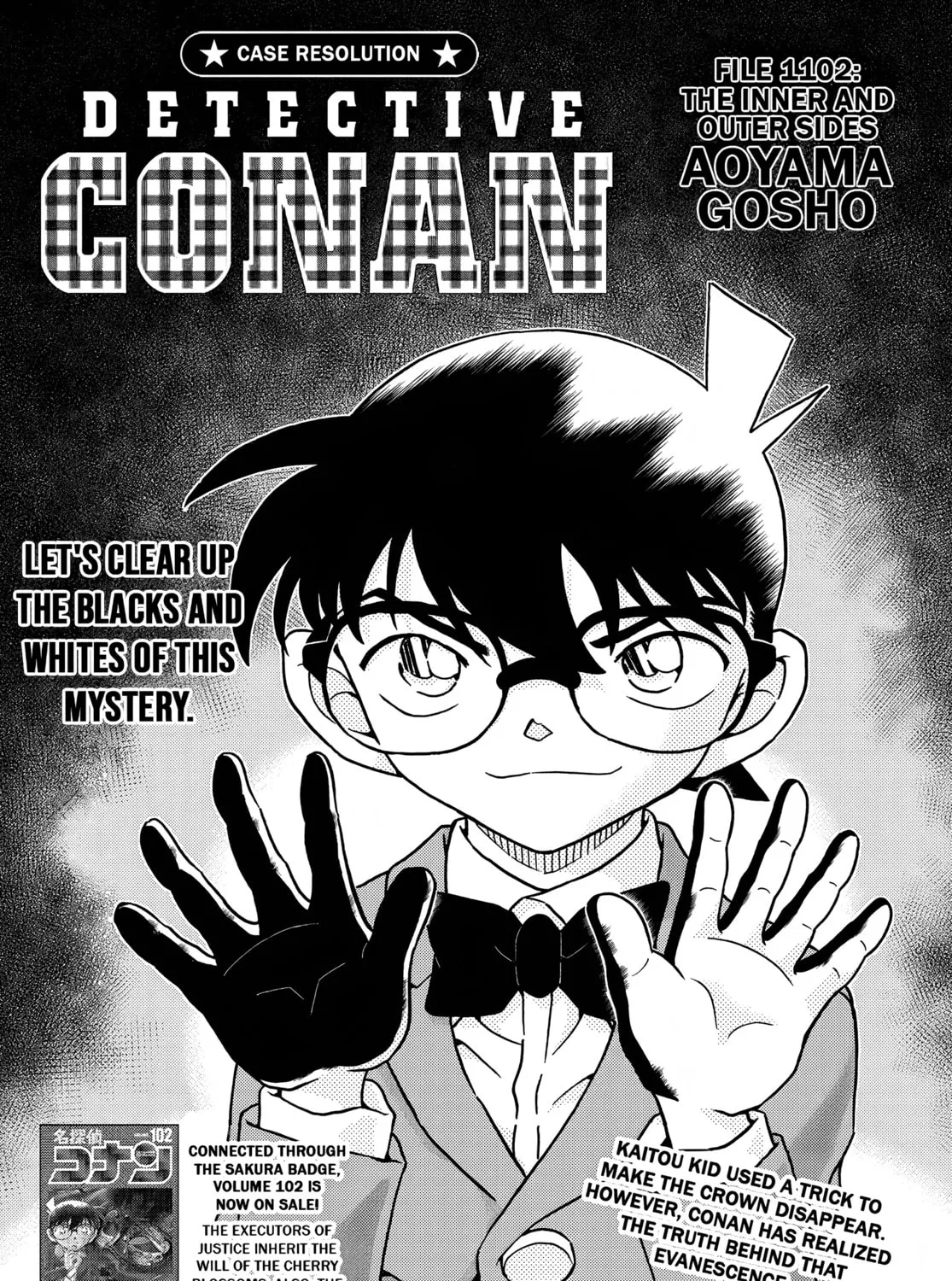 Case Closed Chapter 1102 page 1 - 