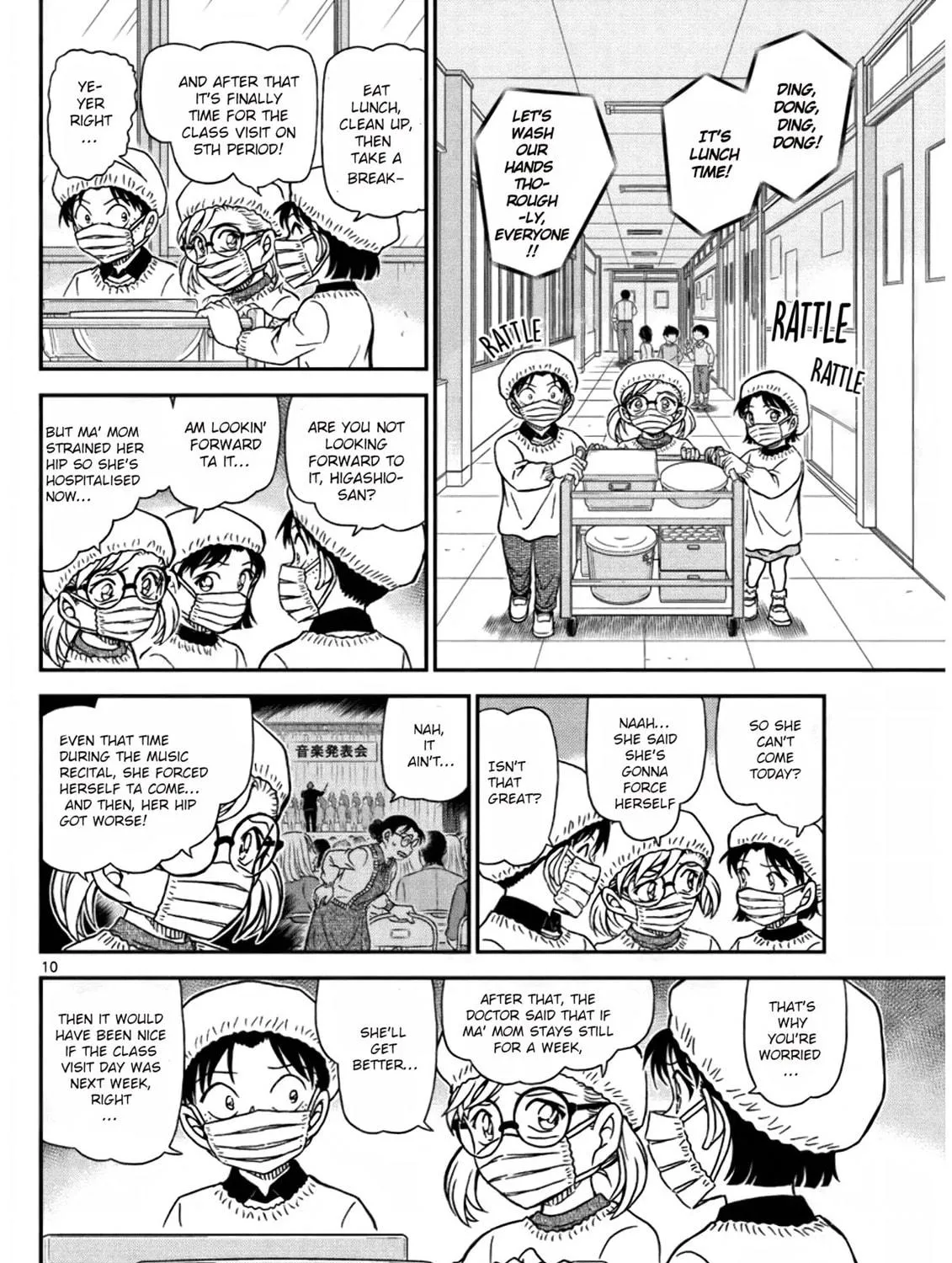 Case Closed Chapter 1110 page 19 - 