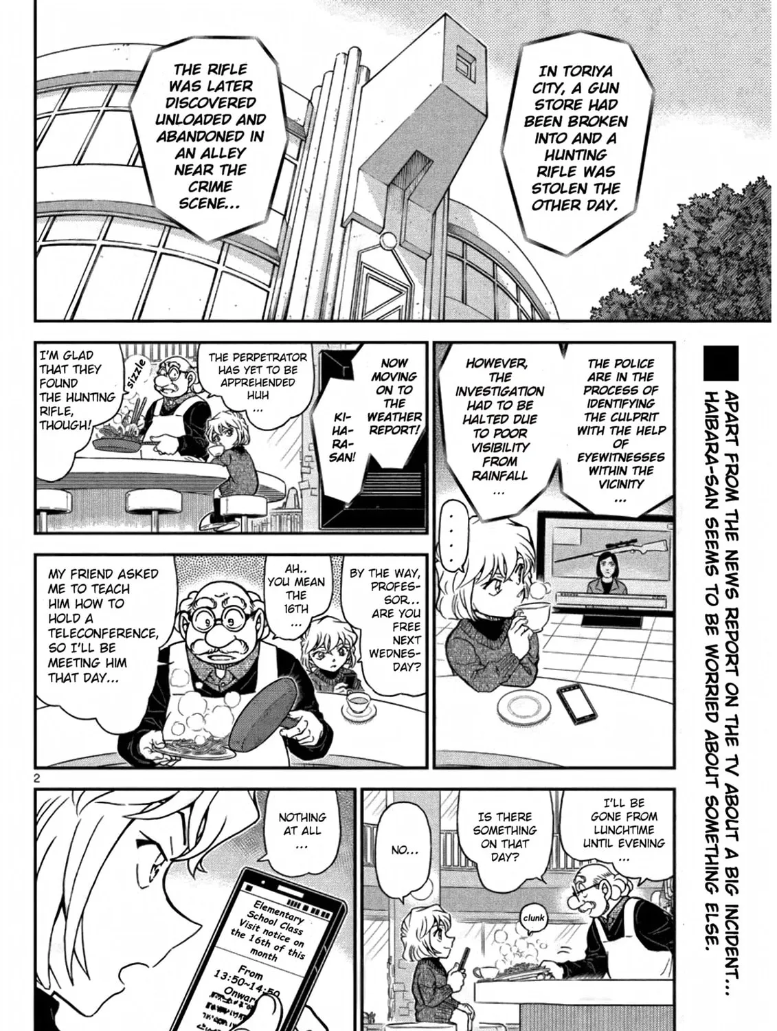 Case Closed Chapter 1110 page 3 - 