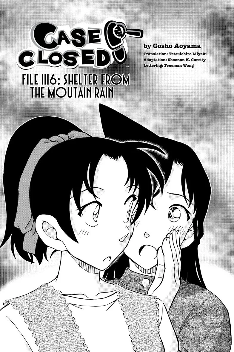 Case Closed Chapter 1116 page 1 - 
