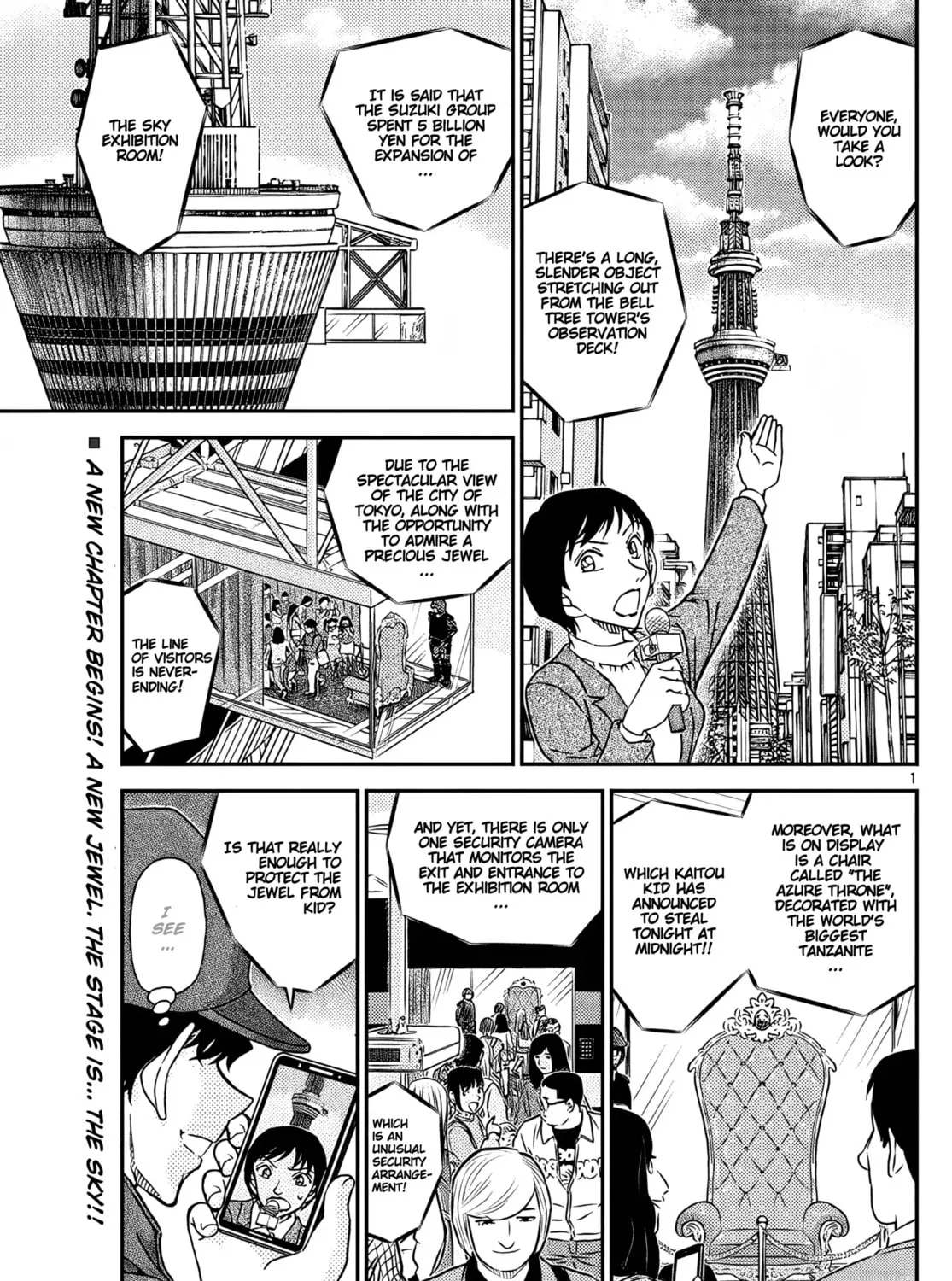 Case Closed Chapter 1119 page 1 - 