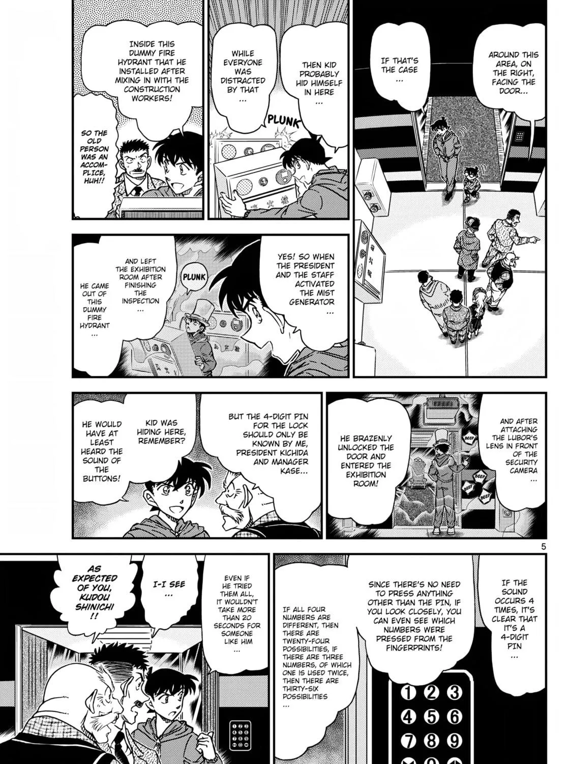 Case Closed Chapter 1120 page 11 - 