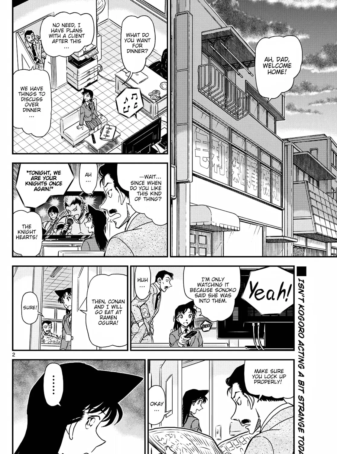 Case Closed Chapter 1141 page 3 - 