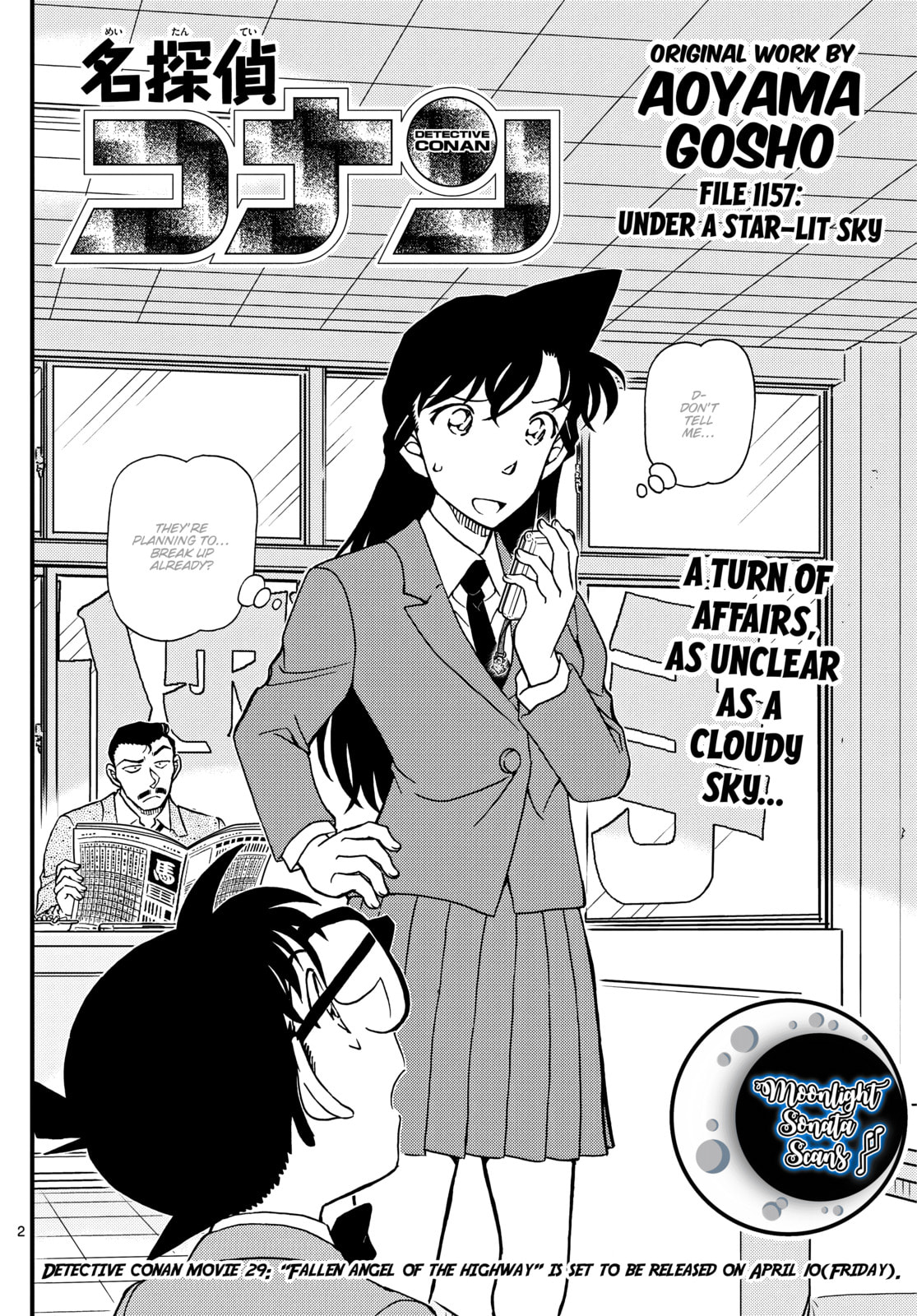 Case Closed Chapter 1157 page 2 - 