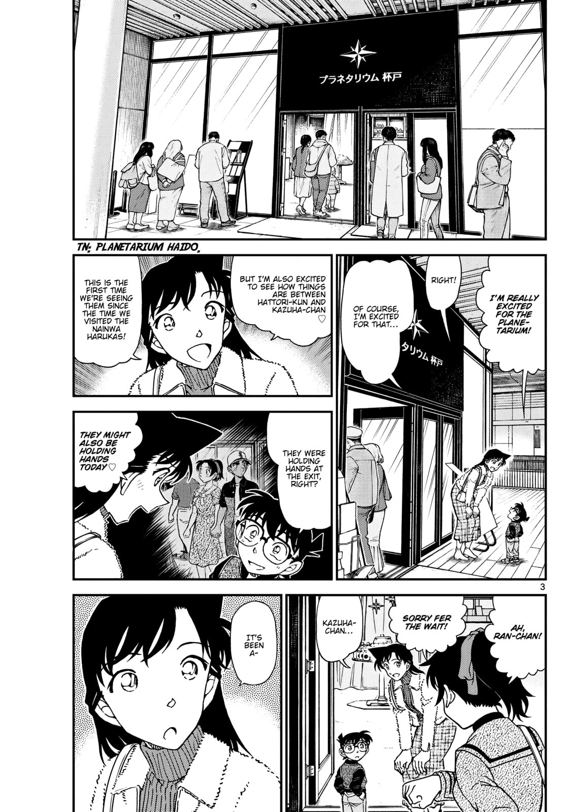 Case Closed Chapter 1157 page 3 - 