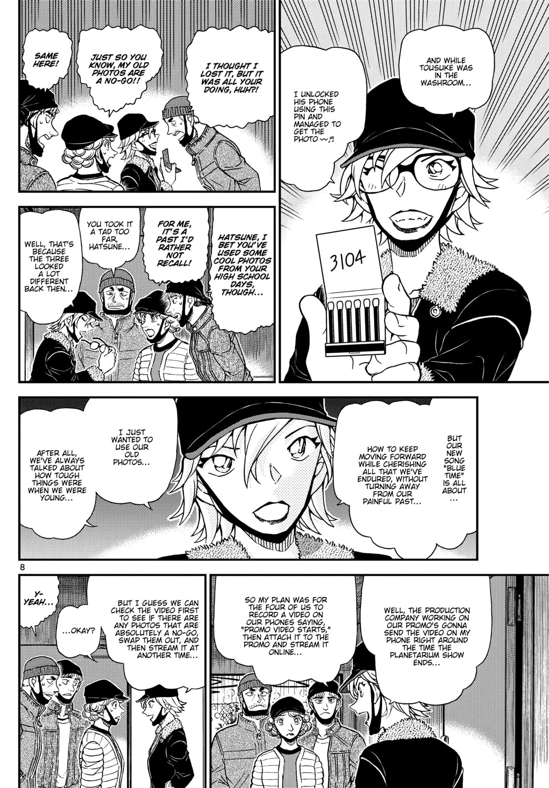 Case Closed Chapter 1157 page 8 - 