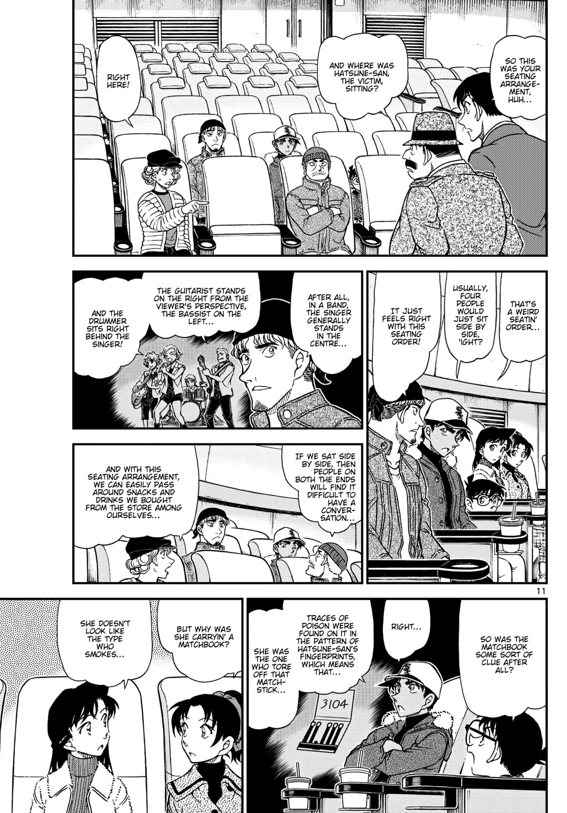 Case Closed Chapter 1158 page 11 - 