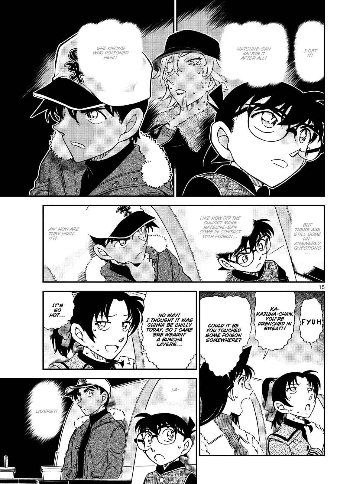 Case Closed Chapter 1158 page 15 - 