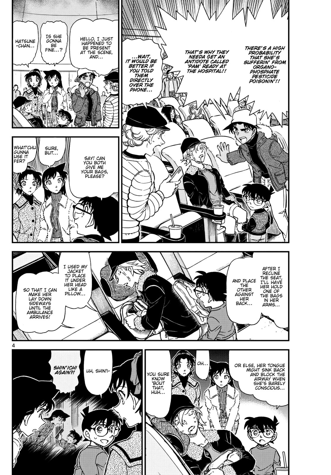 Case Closed Chapter 1158 page 4 - 