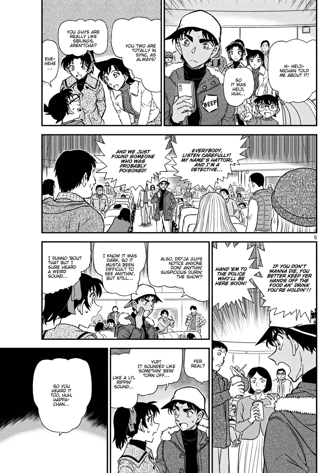 Case Closed Chapter 1158 page 5 - 