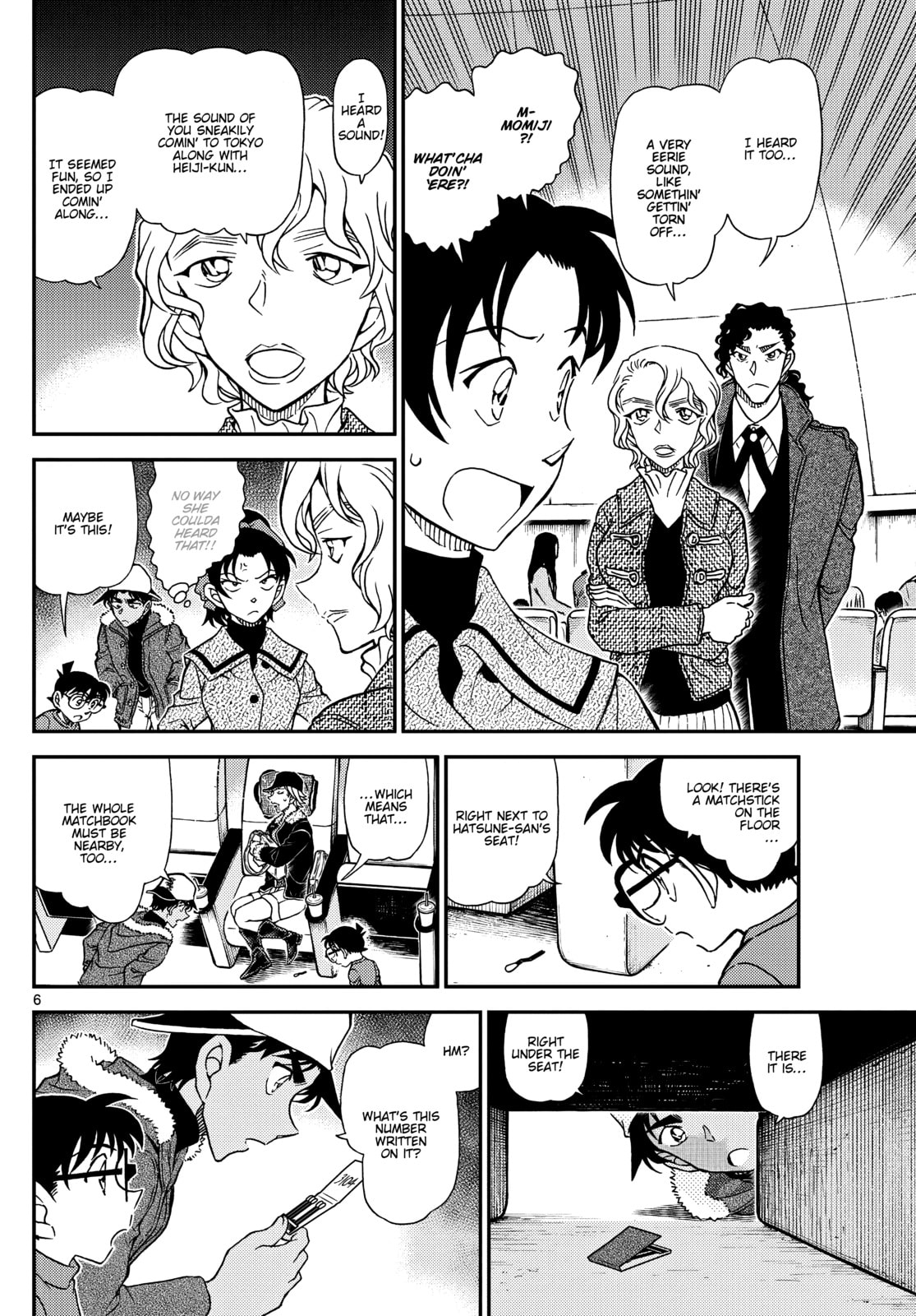 Case Closed Chapter 1158 page 6 - 