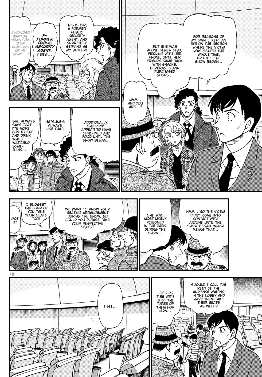 Case Closed Chapter 1158 page 10 - 