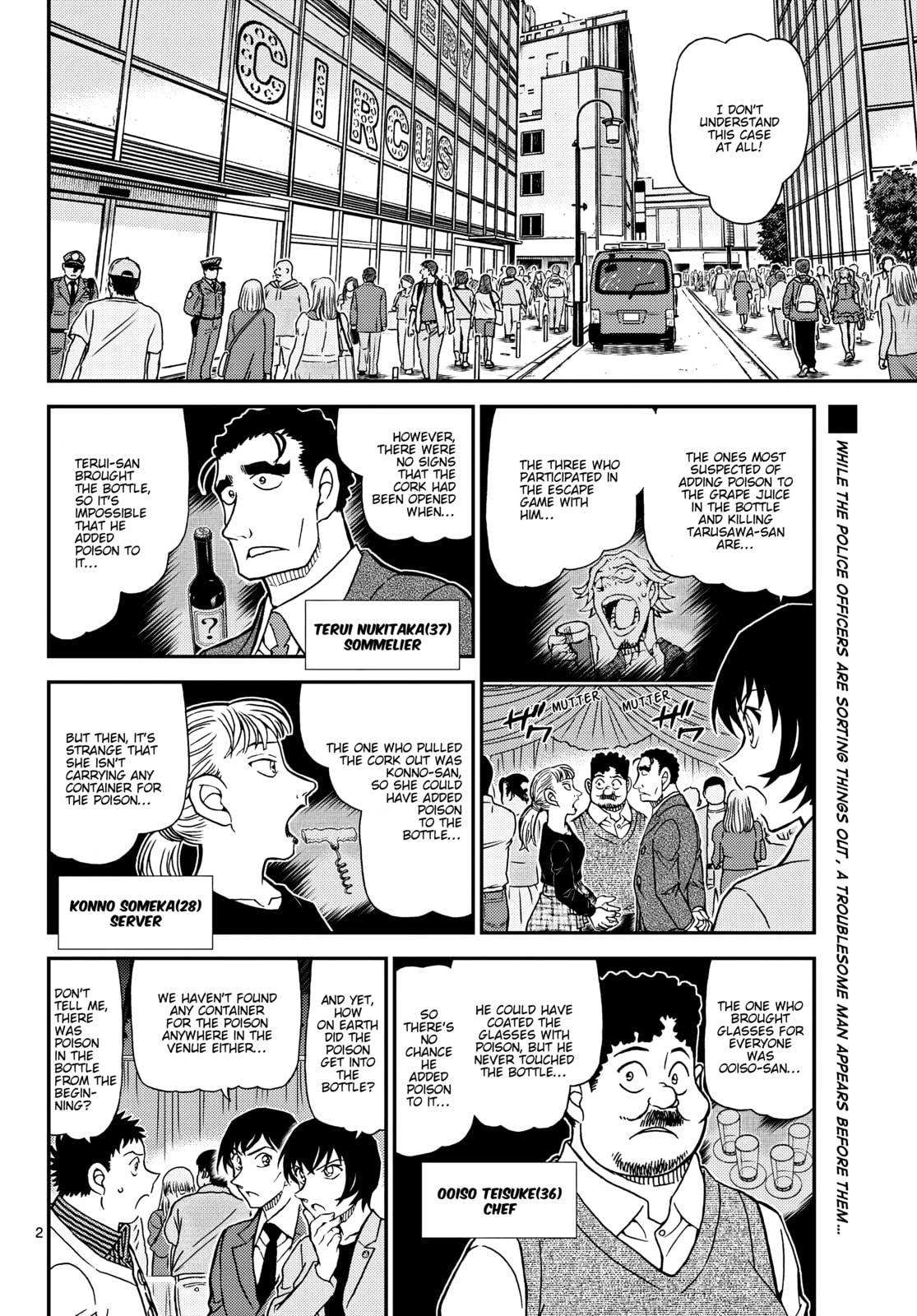 Case Closed Chapter 1162 page 2 - 
