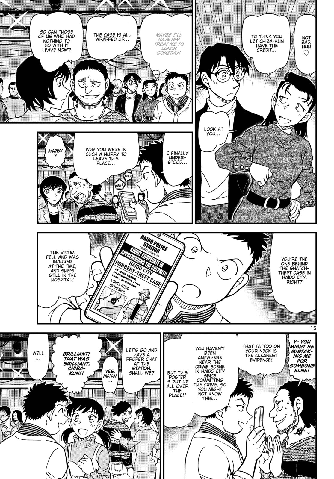Case Closed Chapter 1162 page 15 - 
