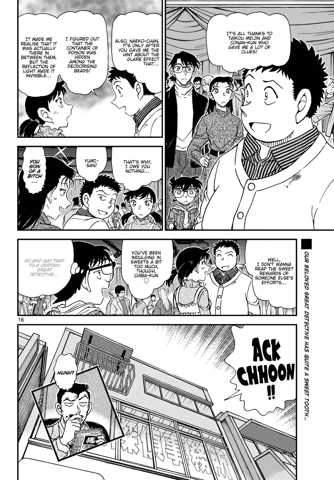 Case Closed Chapter 1162 page 16 - 