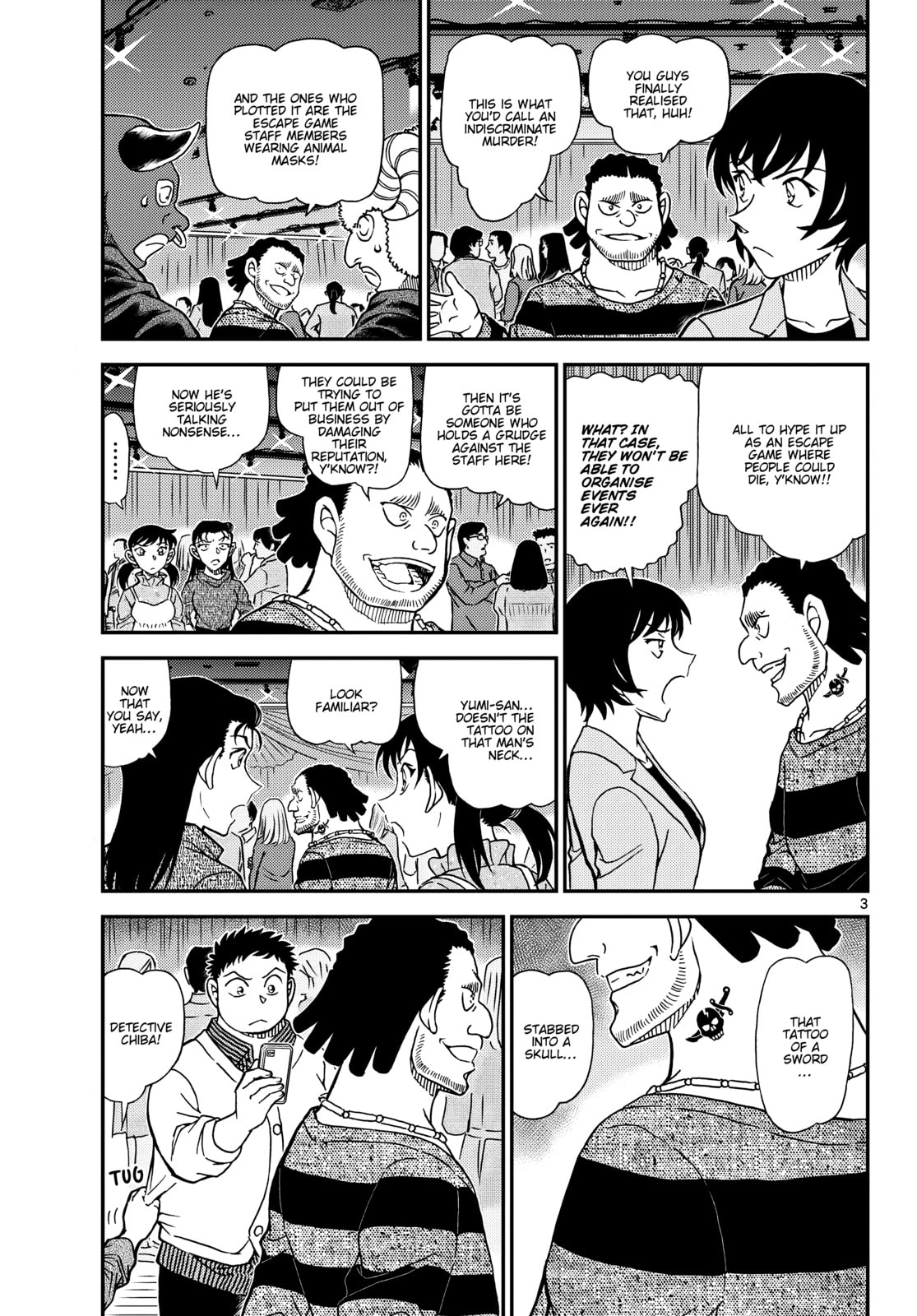 Case Closed Chapter 1162 page 3 - 