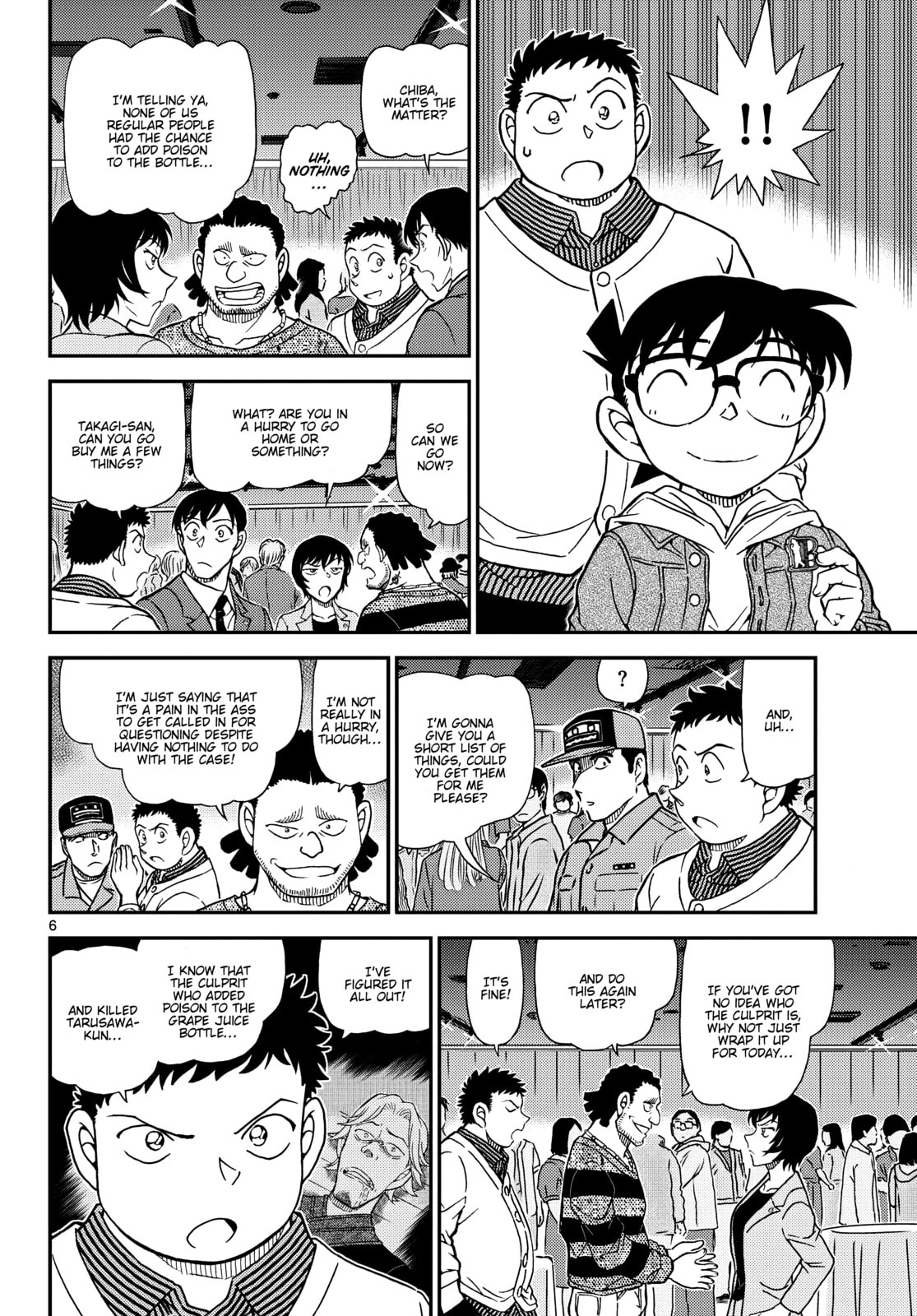 Case Closed Chapter 1162 page 6 - 