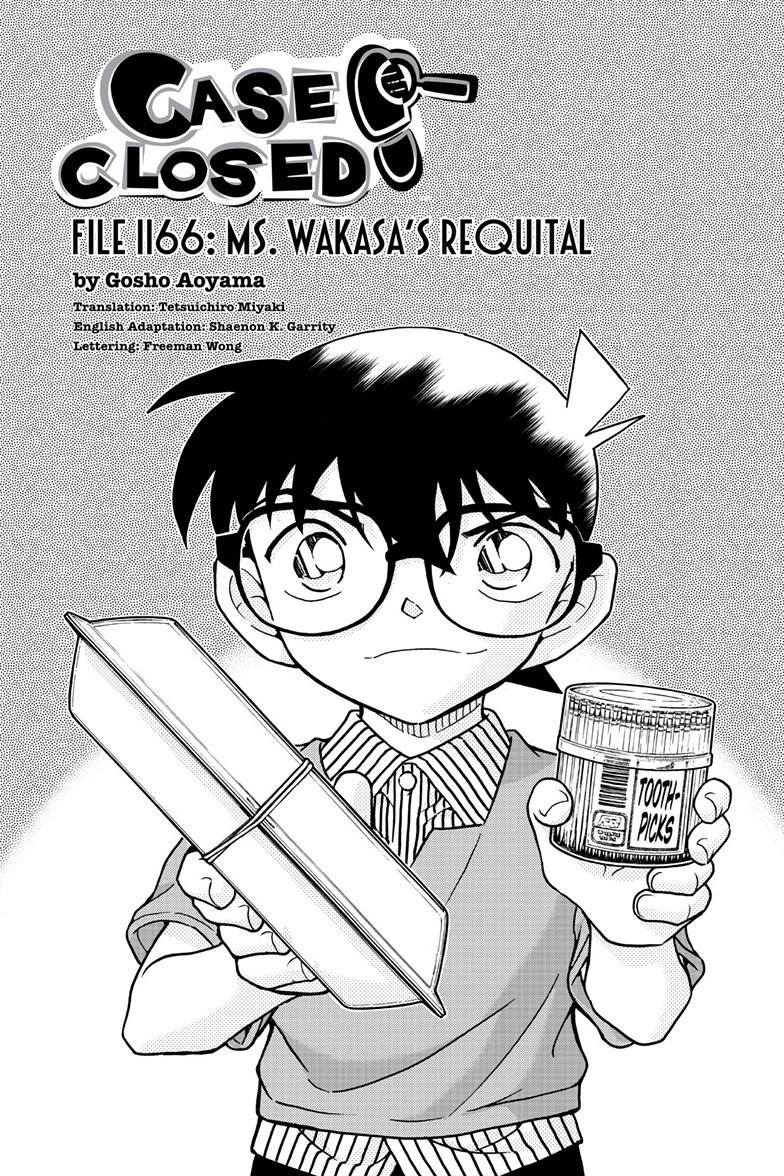 Case Closed Chapter 1166 page 2 - 