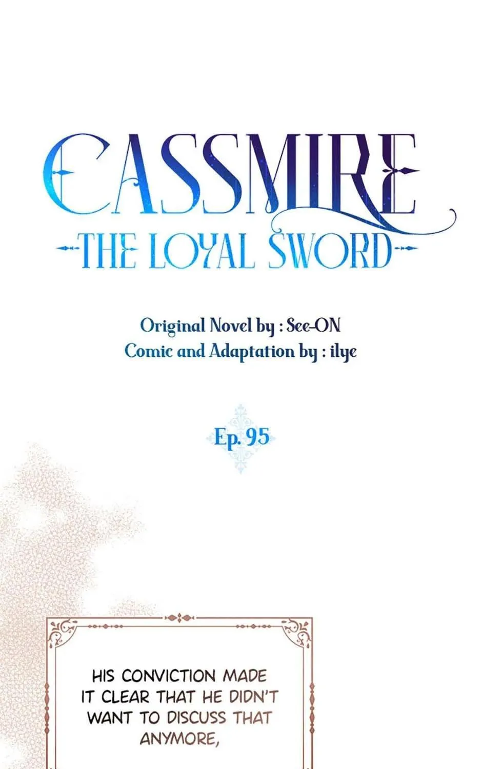 Cassmire: The Loyal Sword Chapter 95 page 83 - 