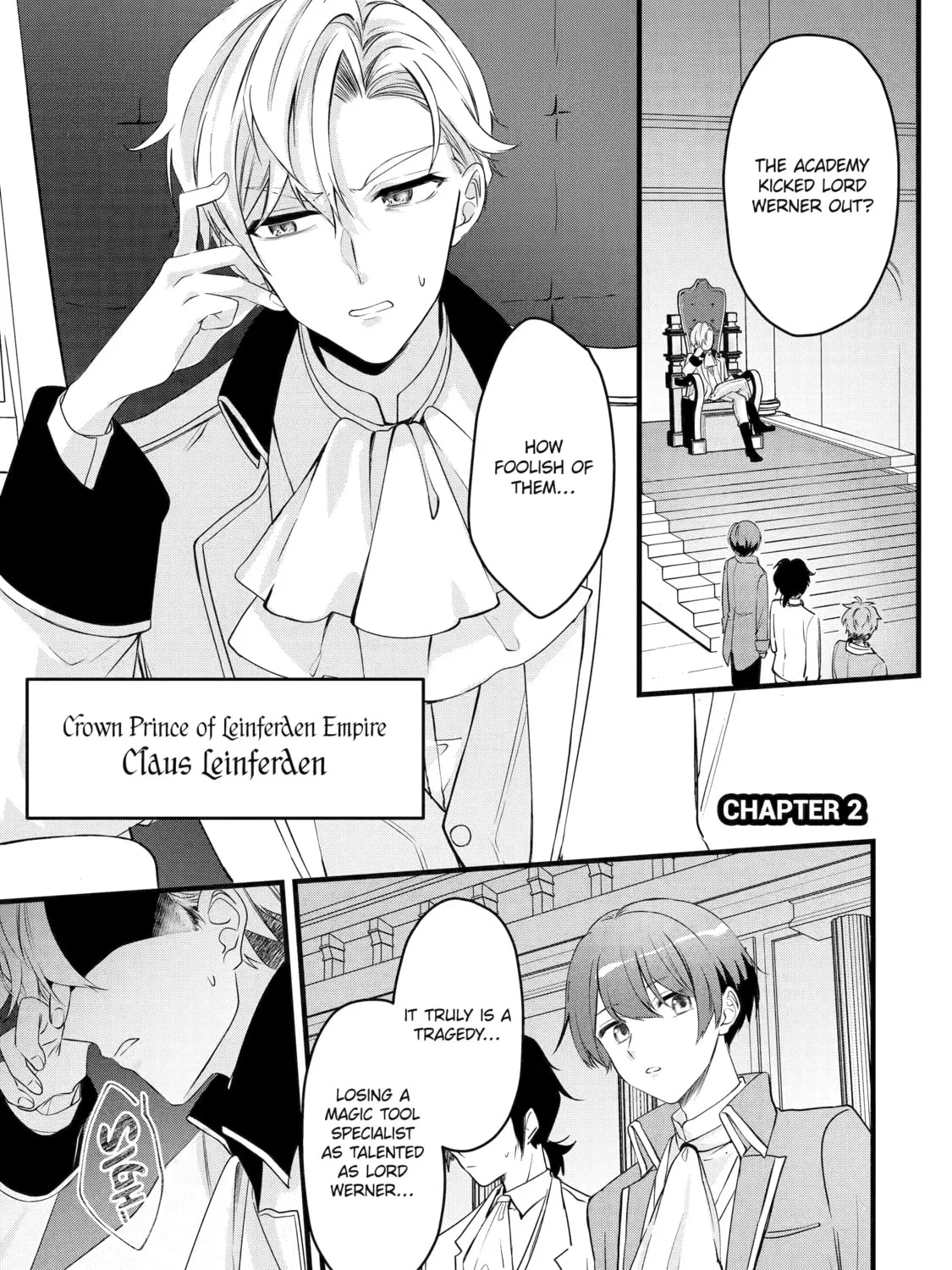 Cast-off Magic Tool Researcher is Actually an S-rank Mage Chapter 2 page 1 - 