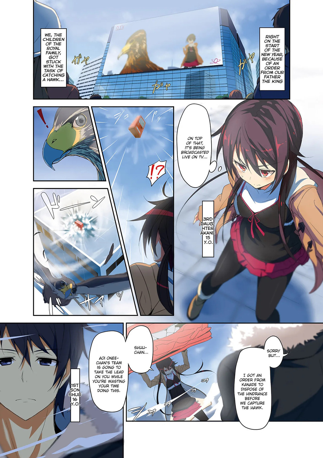 Castle Town Dandelion Chapter 1.2 page 8 - 