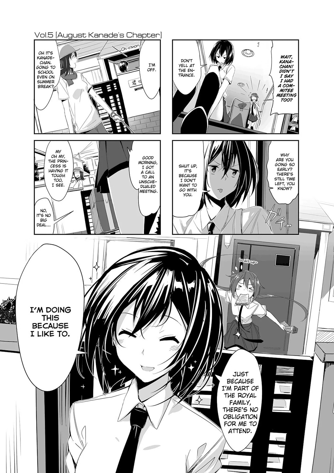 Castle Town Dandelion Chapter 5.2 page 1 - 