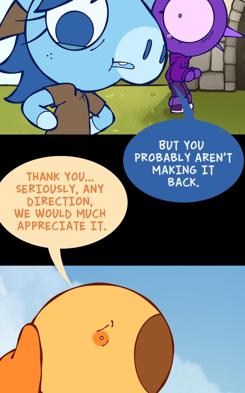 Cat Bird Dog Ep. 25 - There’s a Statue of me in Another World? page 15 - 
