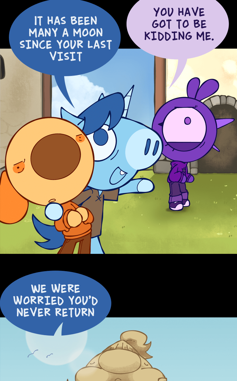 Cat Bird Dog Ep. 25 - There’s a Statue of me in Another World? page 5 - 