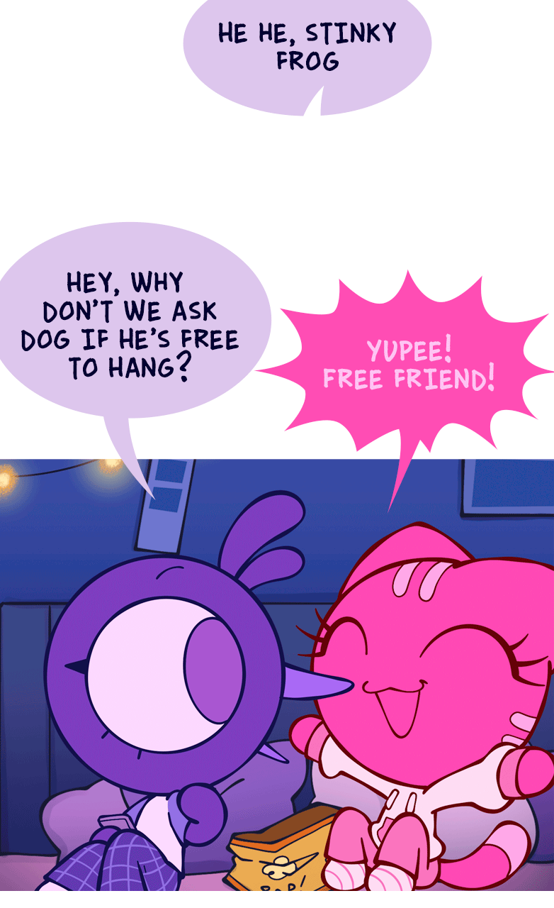 Cat Bird Dog Ep. 50 - Sleepover! page 8 - 