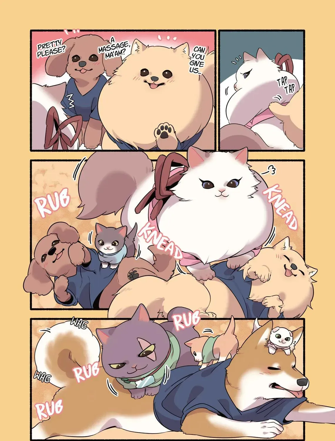 Cat Massage Therapy (Colored) Chapter 0 page 107 - 