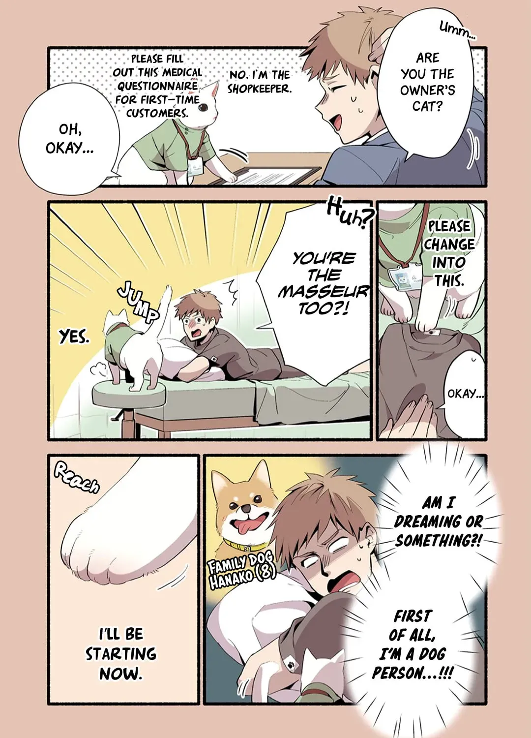 Cat Massage Therapy (Colored) Chapter 1 page 14 - 