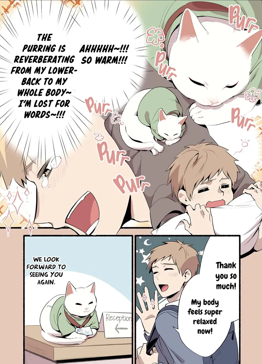 Cat Massage Therapy (Colored) Chapter 1 page 18 - 