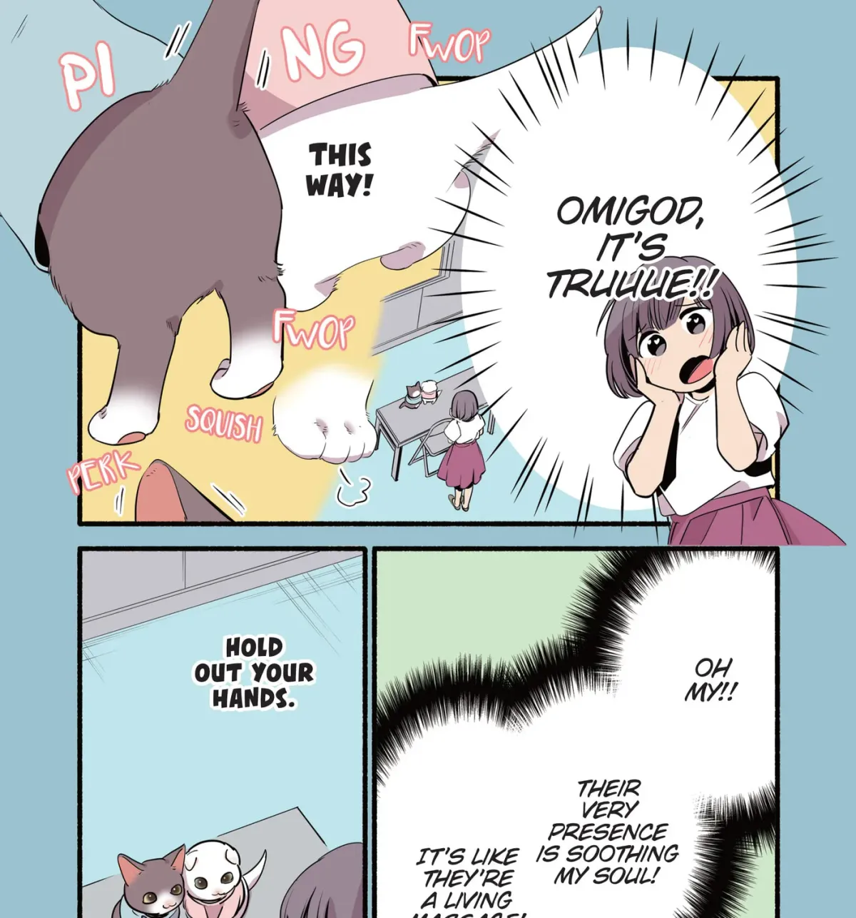 Cat Massage Therapy (Colored) Chapter 11 page 3 - 