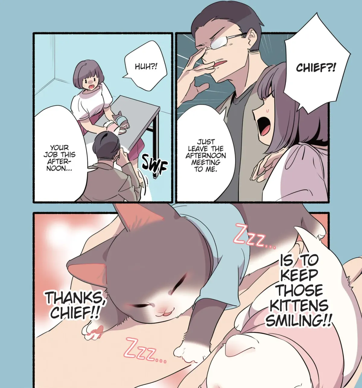 Cat Massage Therapy (Colored) Chapter 11 page 9 - 
