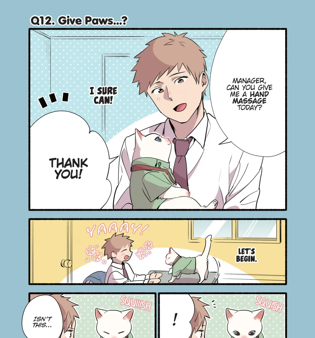 Cat Massage Therapy (Colored) Chapter 12 page 1 - 
