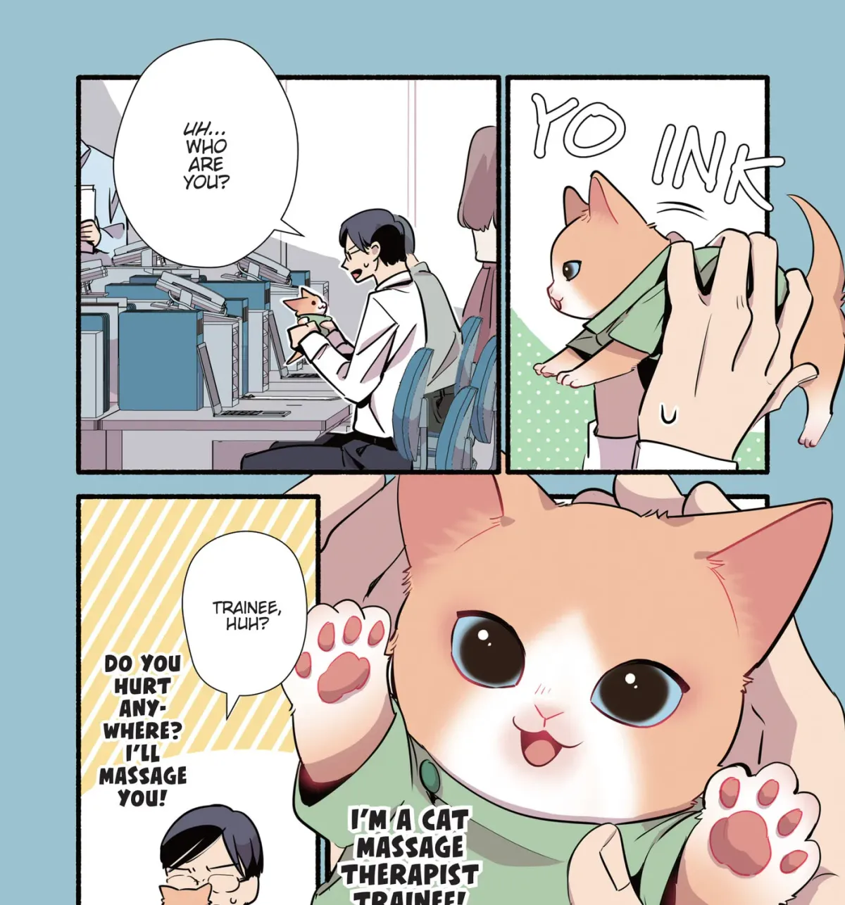 Cat Massage Therapy (Colored) Chapter 13 page 5 - 