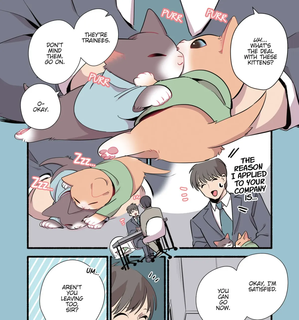 Cat Massage Therapy (Colored) Chapter 14 page 7 - 
