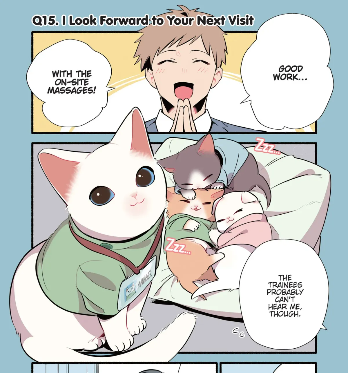Cat Massage Therapy (Colored) Chapter 15 page 1 - 