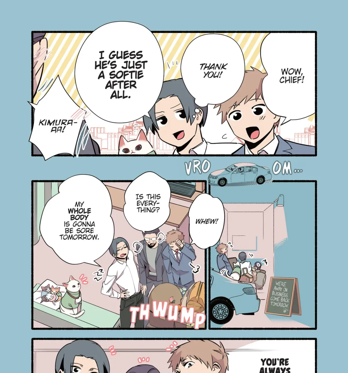 Cat Massage Therapy (Colored) Chapter 15 page 5 - 