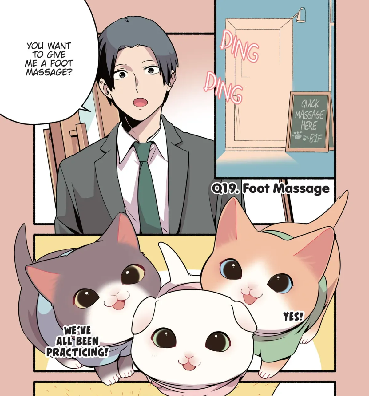 Cat Massage Therapy (Colored) Chapter 19 page 1 - 