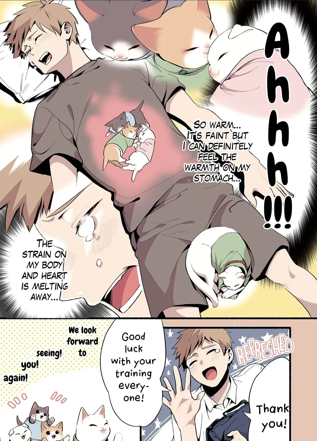 Cat Massage Therapy (Colored) Chapter 2 page 10 - 