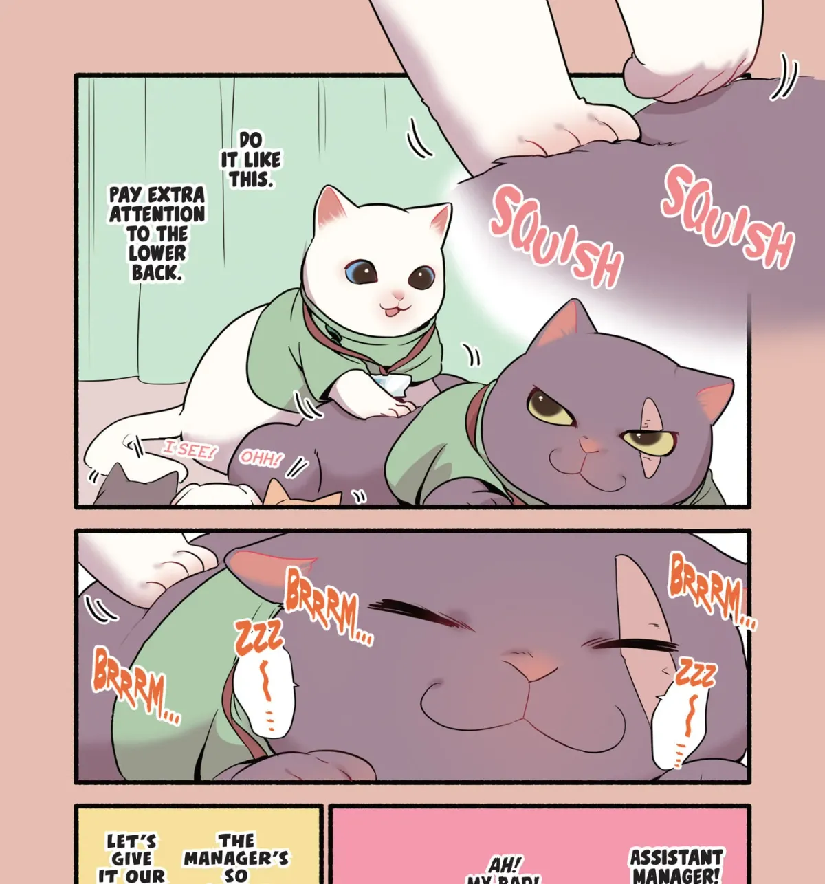 Cat Massage Therapy (Colored) Chapter 20 page 3 - 