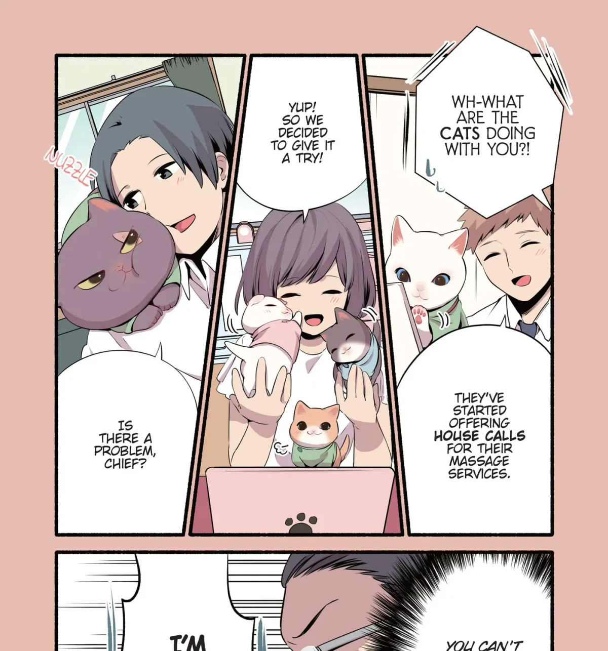 Cat Massage Therapy (Colored) Chapter 21 page 5 - 