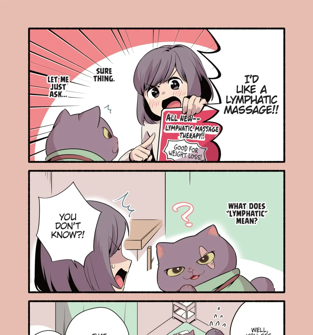 Cat Massage Therapy (Colored) Chapter 22 page 5 - 