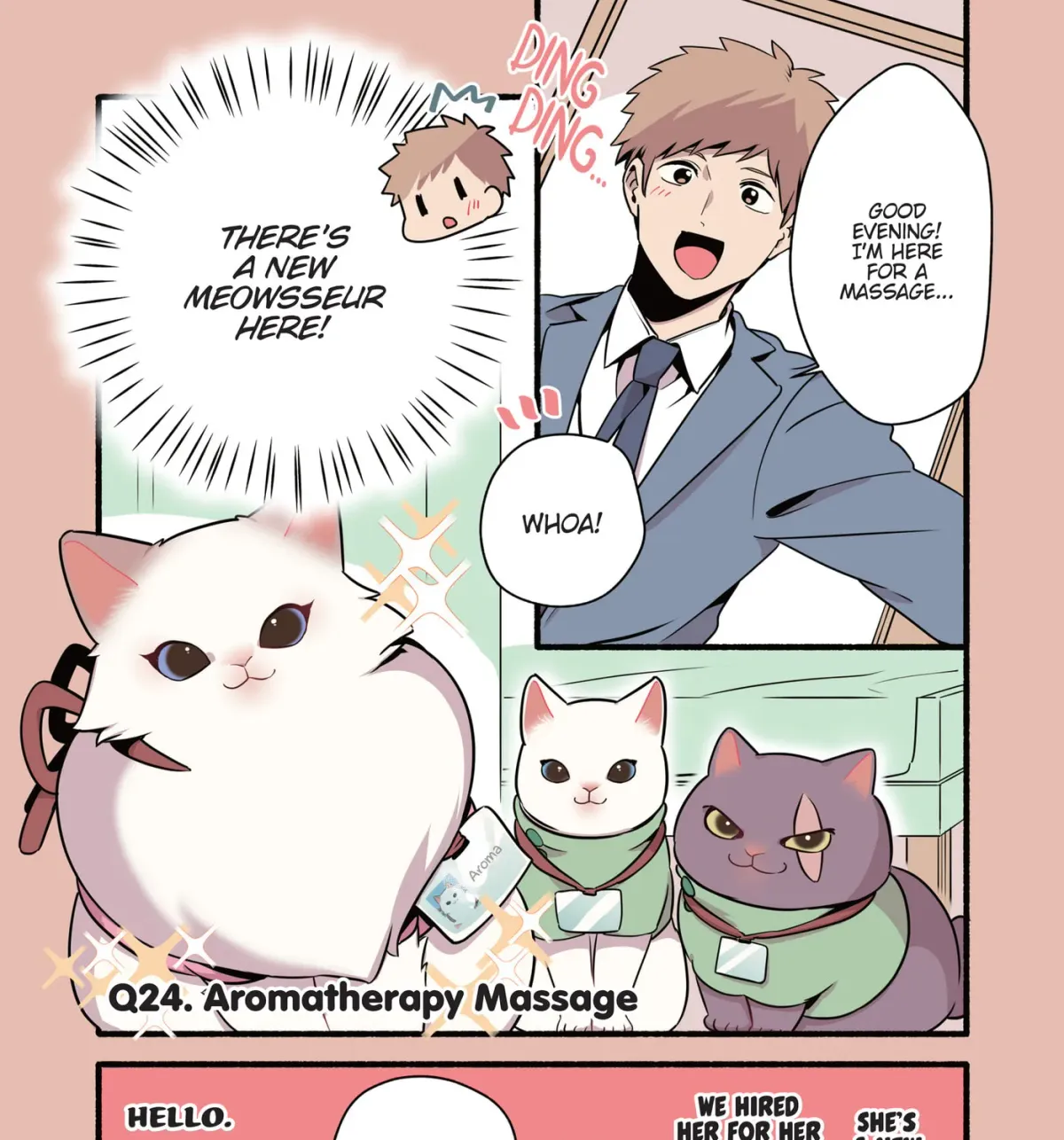 Cat Massage Therapy (Colored) Chapter 24 page 1 - 