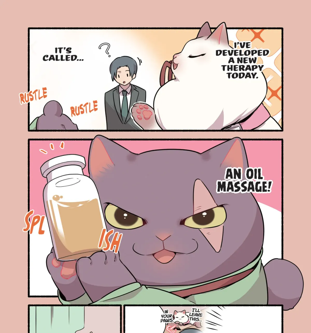 Cat Massage Therapy (Colored) Chapter 25 page 3 - 