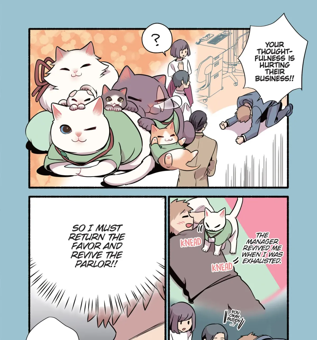 Cat Massage Therapy (Colored) Chapter 26 page 7 - 