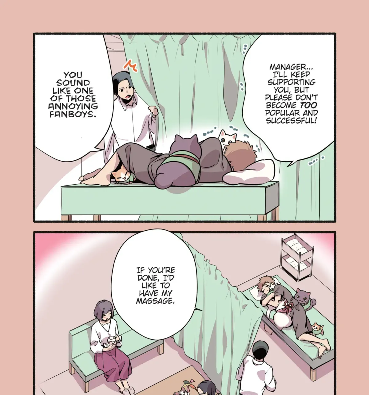 Cat Massage Therapy (Colored) Chapter 28 page 29 - 