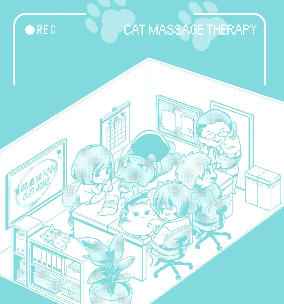 Cat Massage Therapy (Colored) Chapter 28 page 39 - 