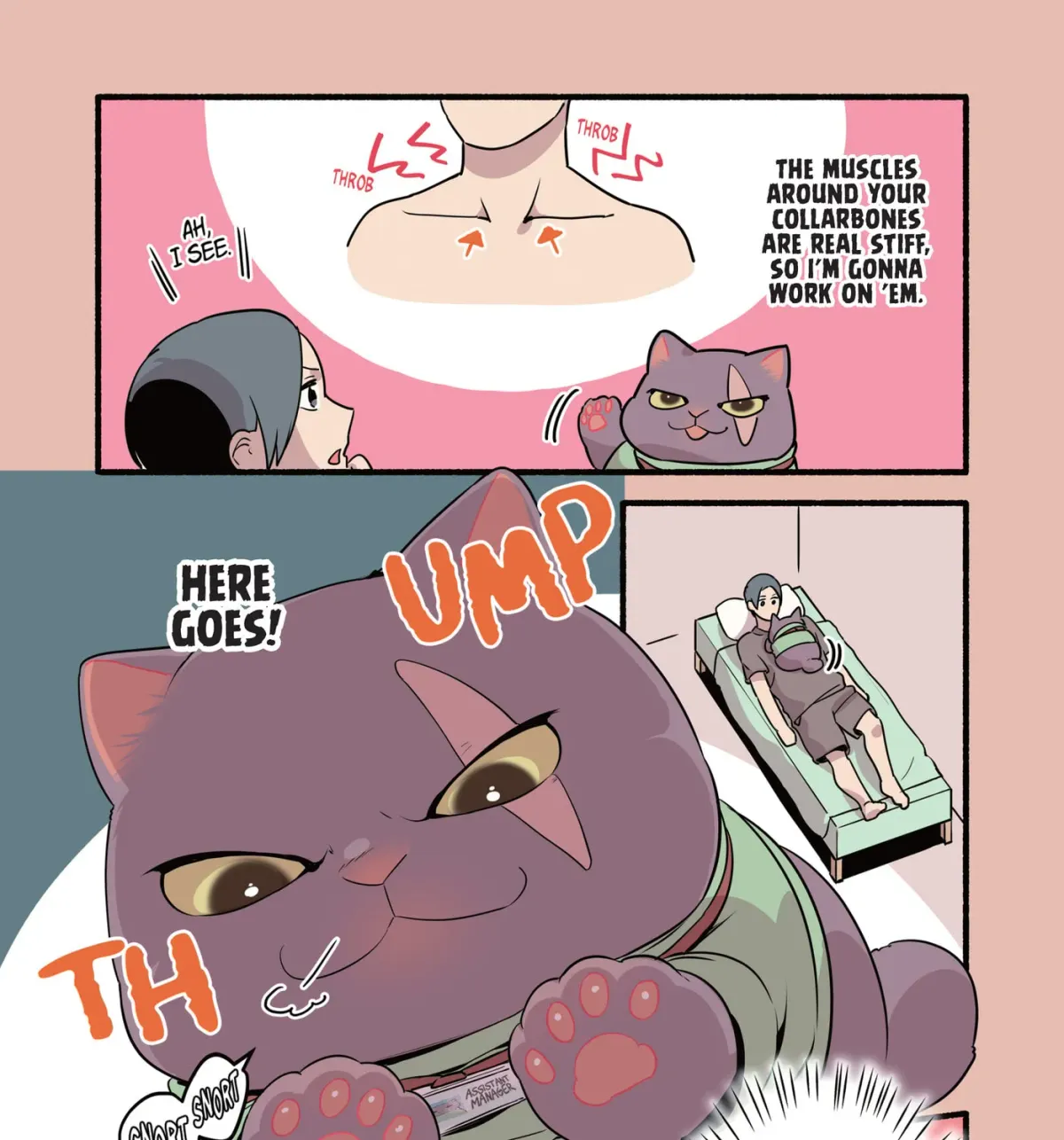 Cat Massage Therapy (Colored) Chapter 30 page 3 - 